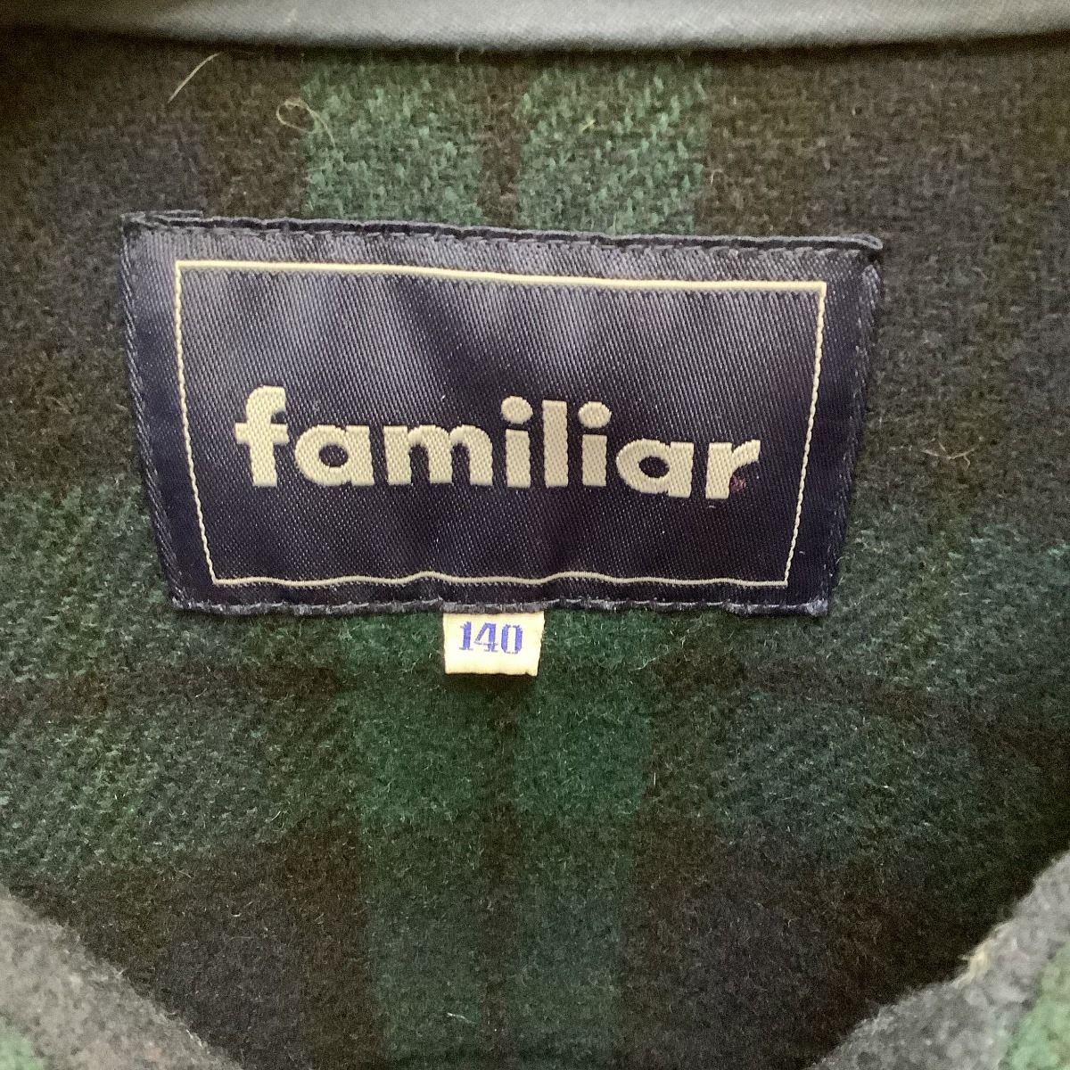 ♪♪familiar ファミリア キッズ 男の子 女の子 ダッフルコート SIZE 