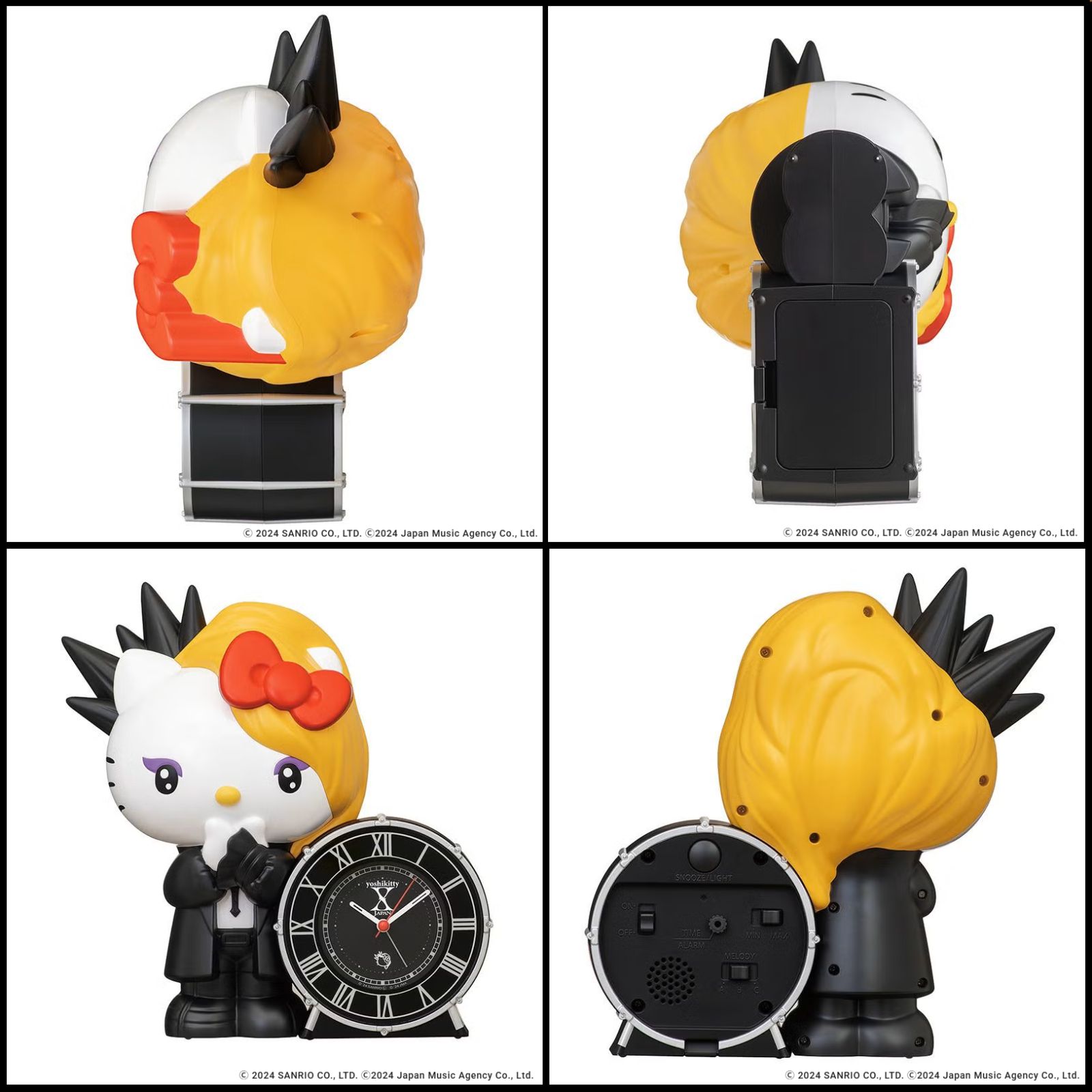 新品・正規品】SEIKO yoshikitty おしゃべり目覚まし時計 JF385A 