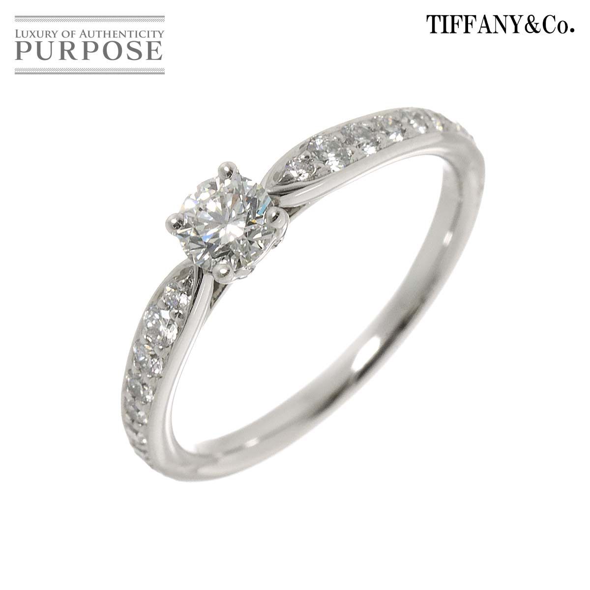 ティファニー TIFFANY&Co. ハーモニー 10号 リング ダイヤ 0.27ct Pt 