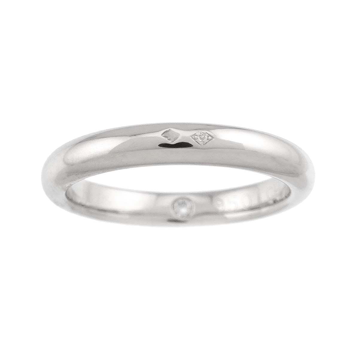 ショーメ CHAUMET エターナルドゥ 11号 リング ダイヤ 1P Pt プラチナ 