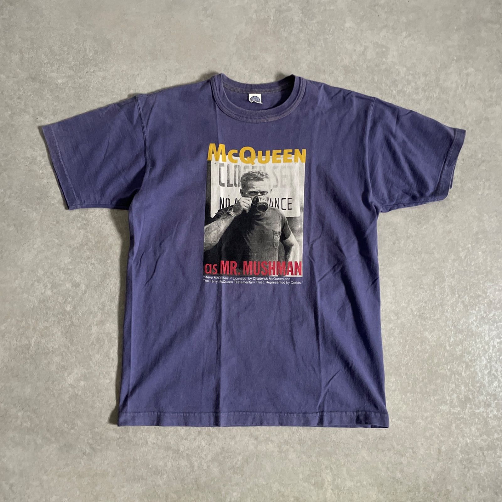 TOYS McCOY STEVE McQUEEN フォトコットン プリント Tシャツ 