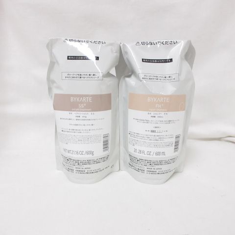 バイカルテ シャンプーFH & トリートメントSS 600mlセット - BYKARTE