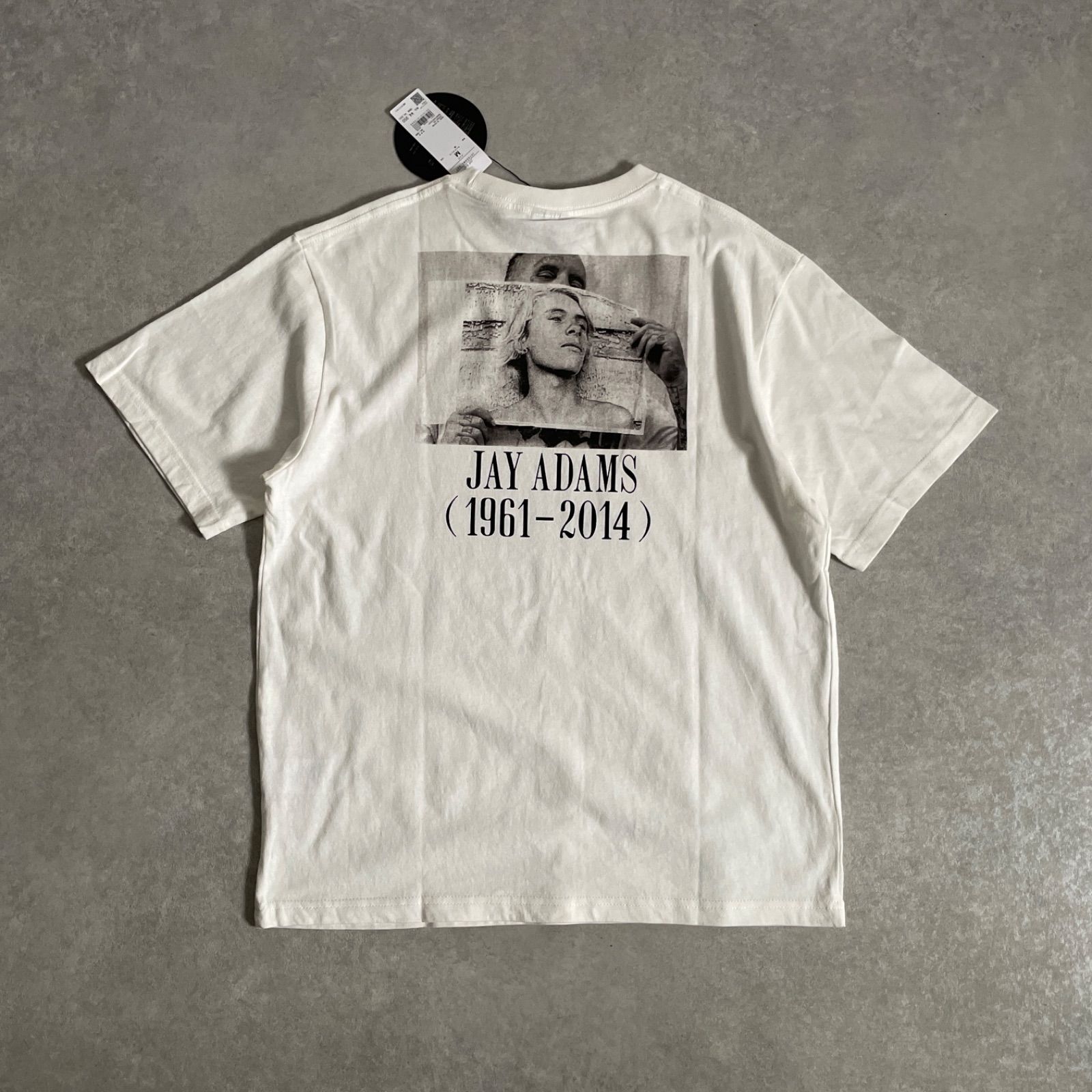 新品 Jay Adams 追悼記念 プリント コットン フォト 半袖 Tシャツ 