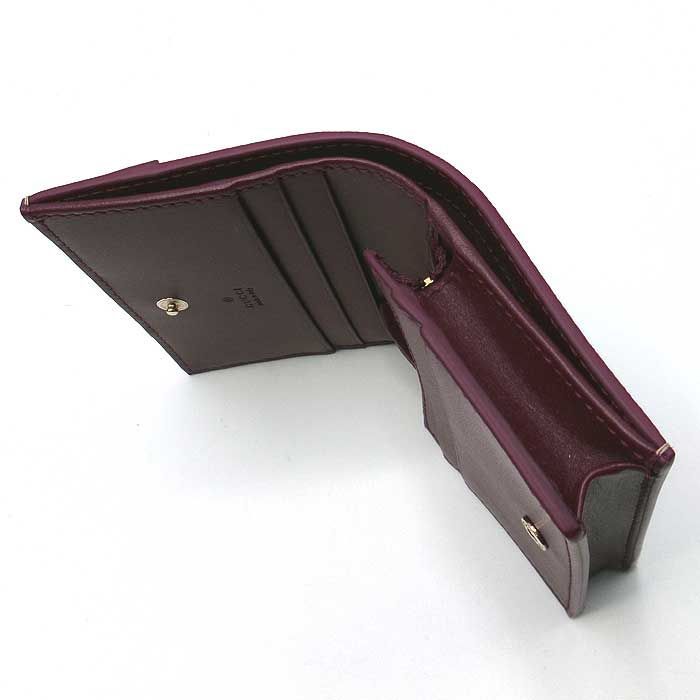 グッチ 二つ折り財布 フクロウ GGスプリーム ミニウォレット ピンク