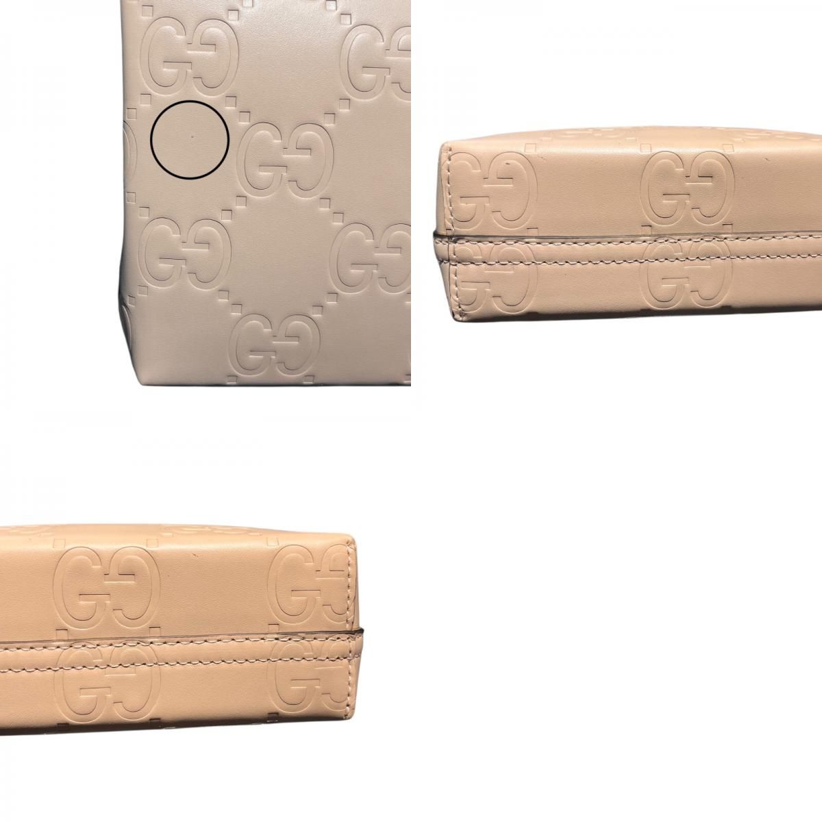 グッチ GUCCI GGエンボススーパーミニバッグ 790133 ベージュ エンボスレザー レディース ショルダーバッグ グッチ GUCCI GGエンボススーパーミニバッグ 790133 ベージュ エンボス