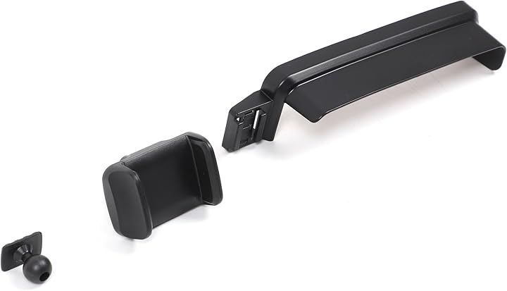 Hcilloend マツダ ロードスター 2016～2023年に適用 スマホホルダー カーナビ 遮光 サンシェード スマホスタンド ナビモニター 車載ホルダー 回転クリップ ABS製 片手操作 全機種対応 取付簡単 (ブラック, C字型)