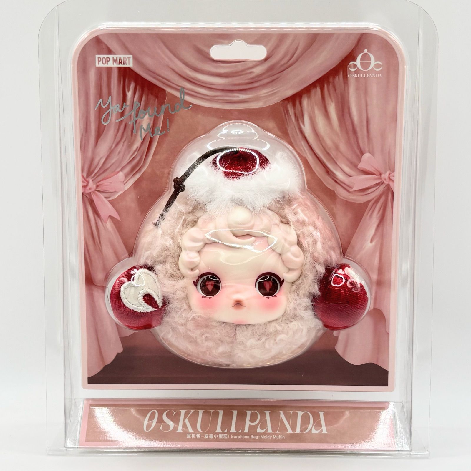 新品・未開封品】スカルパンダ イヤホンケース ポーチ POP MART 