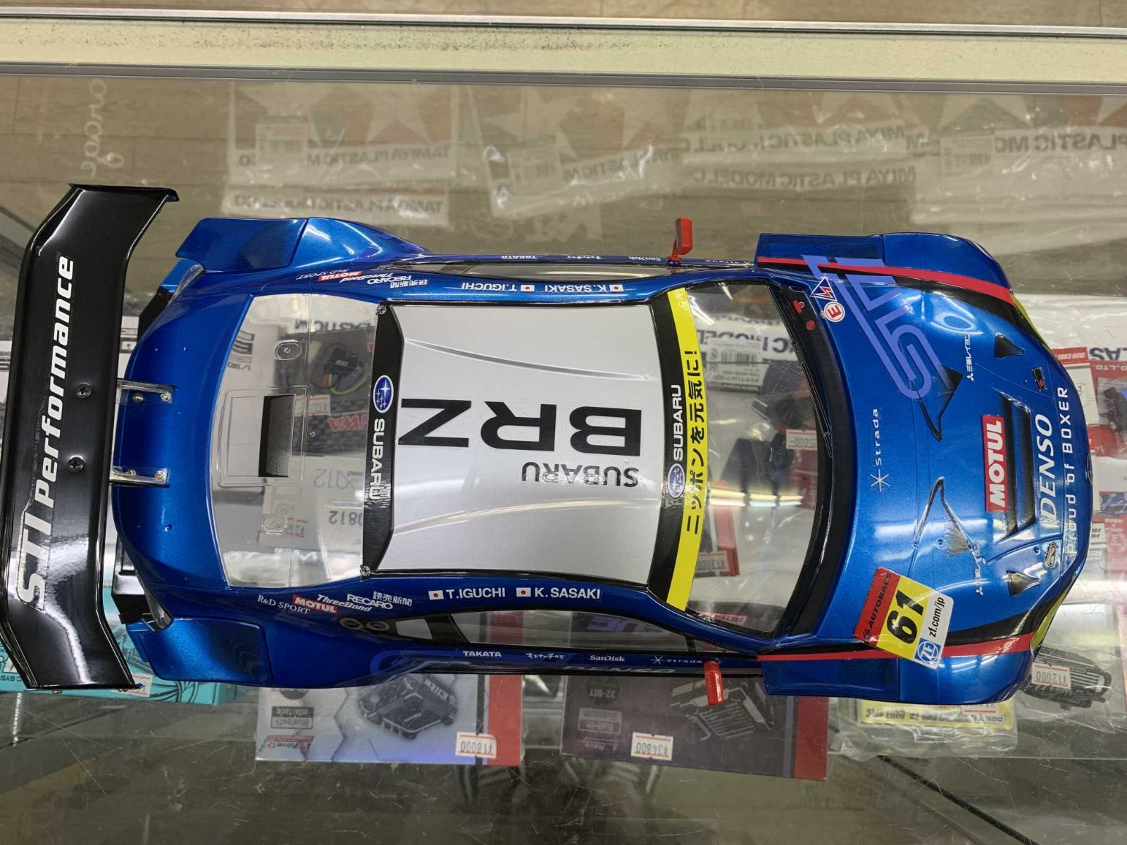 塗装済みボディタミヤ 1/10 SUBARU BRZ R&D SPORT 2014 Rd.2 富士