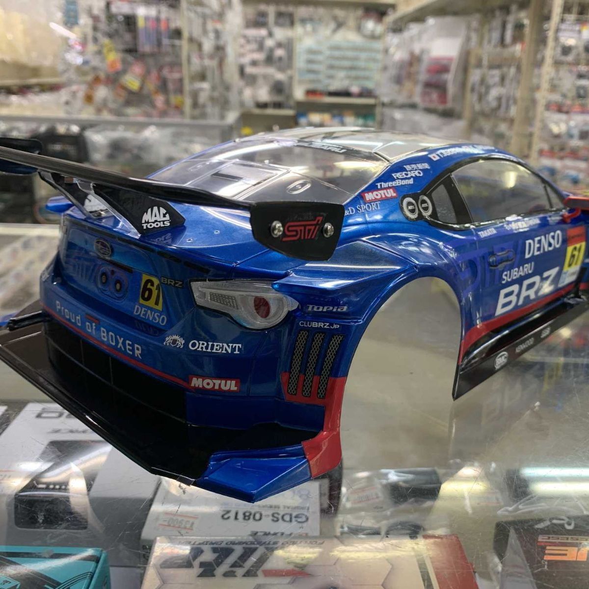 塗装済みボディタミヤ 1/10 SUBARU BRZ R&D SPORT 2014 Rd.2 富士