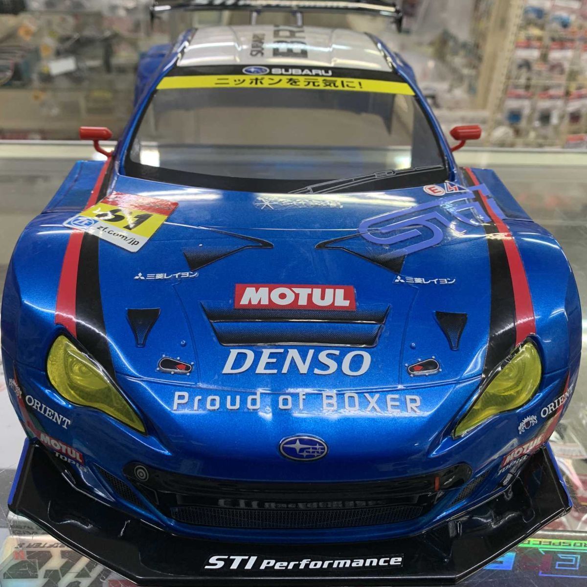 塗装済みボディタミヤ 1/10 SUBARU BRZ R&D SPORT 2014 Rd.2 富士