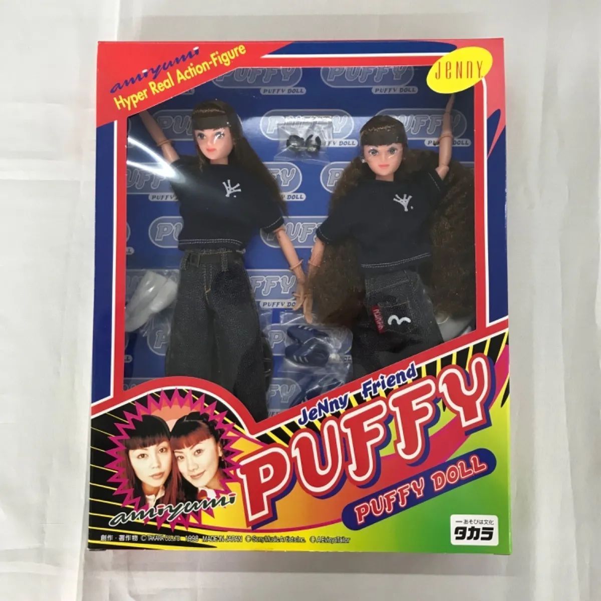 未開封 タカラ PUFFY ドール ジェニーフレンド 1998年 激レア/美品】PUFFY ドール ジェニーフレンド タカラ 1998年製 当時物