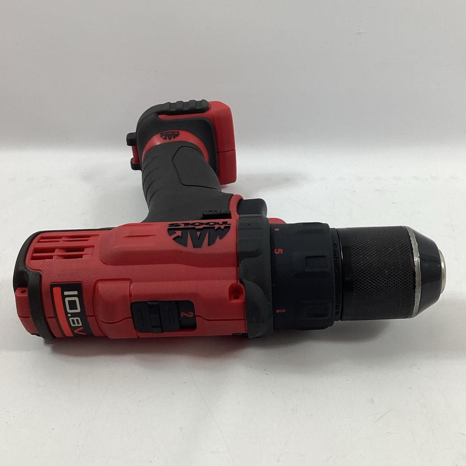MAC TOOLS マック ドライバドリル BDP038-UK レッド 本体のみ 10.8v 