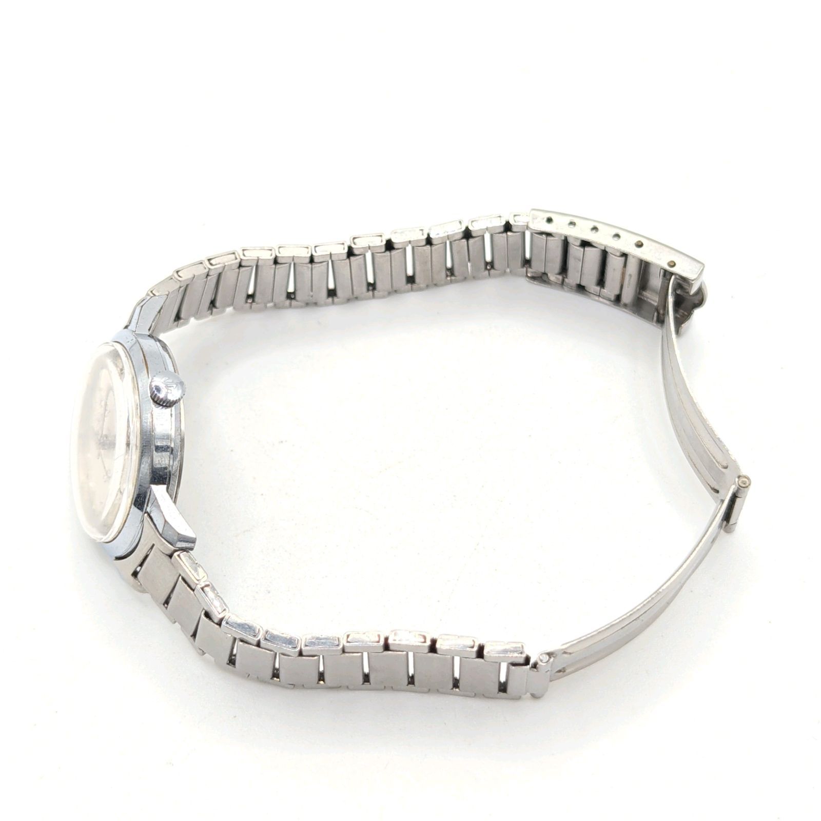 RADO 105071 Watch Hand-Winding Ladies Silver Round Y2K 00S ラドー 