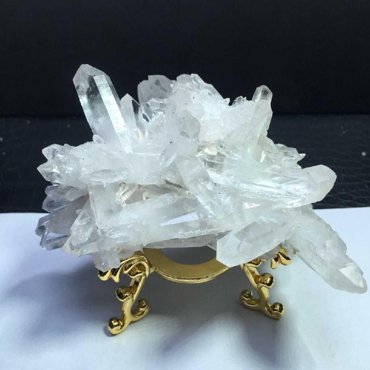  超強いパワーヒマラヤ産天然水晶クラスターB0324|YS|219A インテリア雑貨 置物 インテリア小物