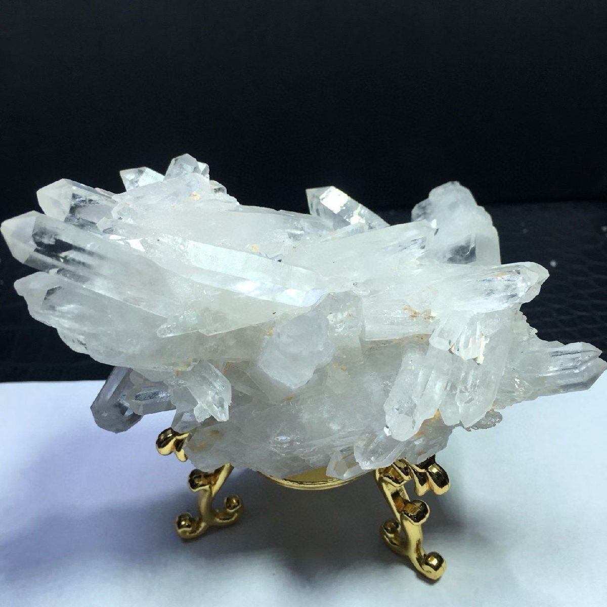 超強いパワーヒマラヤ産天然水晶クラスターB0324|YS|219A