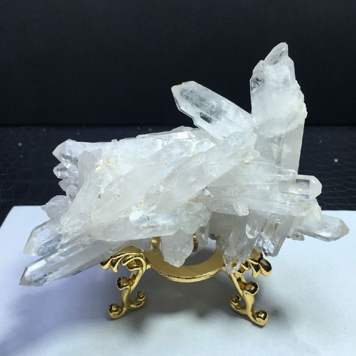 超強いパワーヒマラヤ産天然水晶クラスターB0324|YS|219A