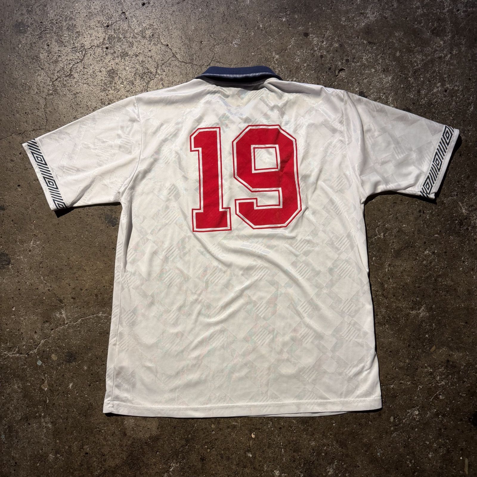 UMBRO 1990年 イタリアW杯 イングランド代表 ユニフォーム #19 