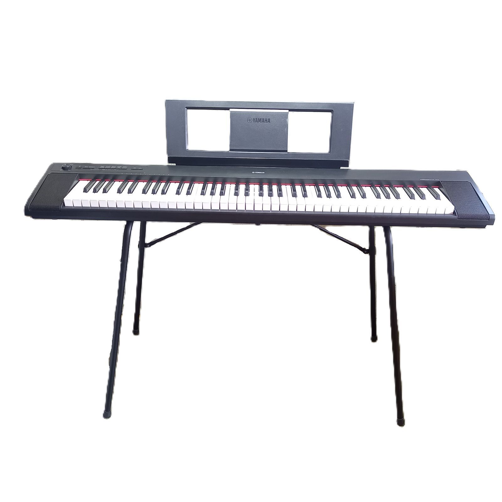 ヤマハ 電子キーボード Piaggero NP-32 76鍵盤 2020年製 フットペダル