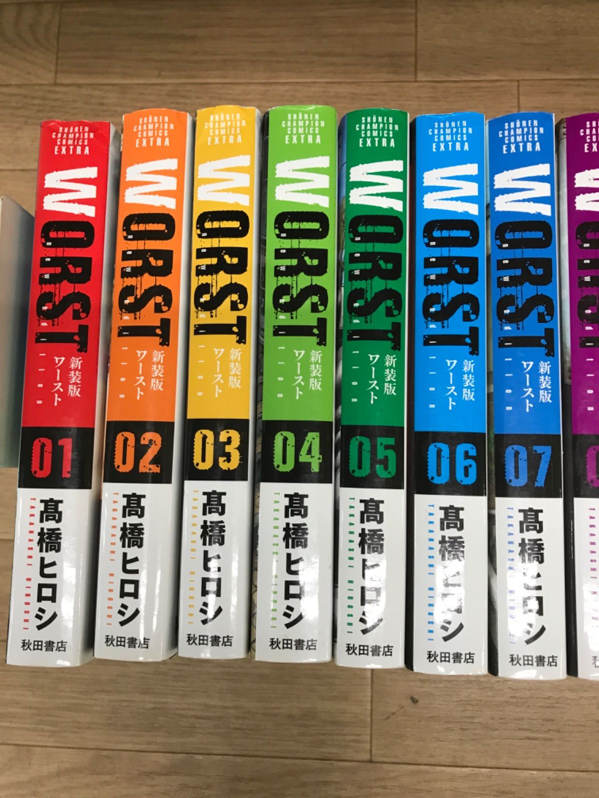 ☆新装版 ワースト WORST 1～19巻 全巻セット 高橋ヒロシ 《SX27K》S9