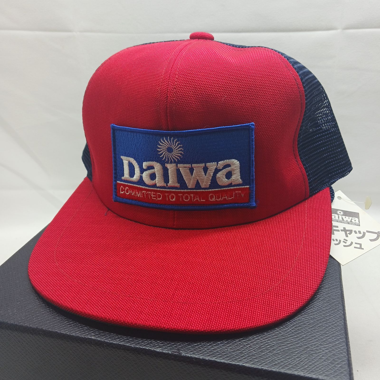 ダイワ　キャップ　デッドストック　ヴィンテージ　オールドダイワ 未使用美品】ダイワ（DAIWA) メッシュキャップ ヴィンテージ 90s 旧