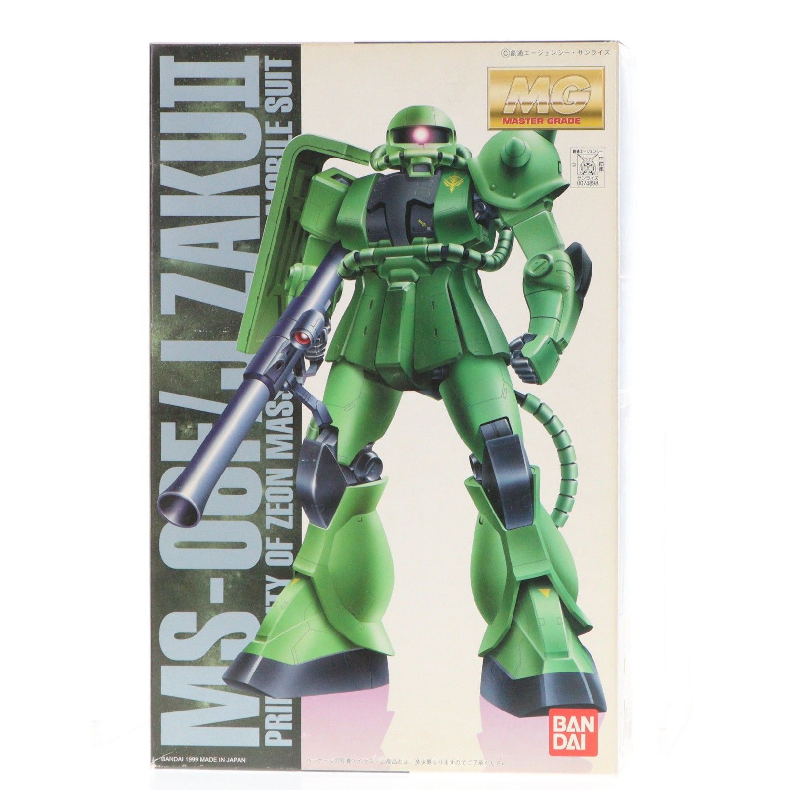 MG 1/100 MS-06F/J ザクII コーティングバージョン 機動戦士ガンダム