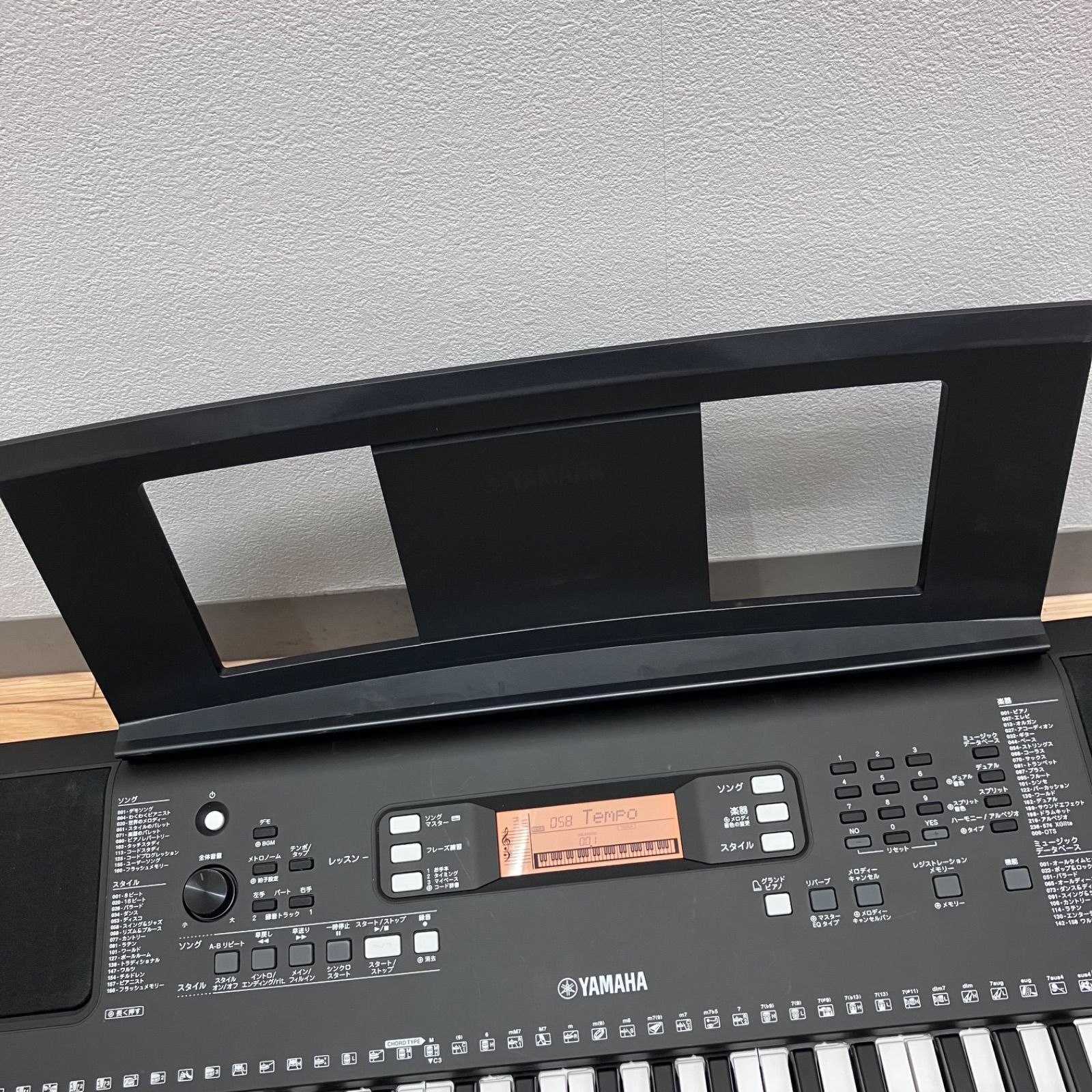 O YAMAHA 電子キーボード 18年製 - メルカリ