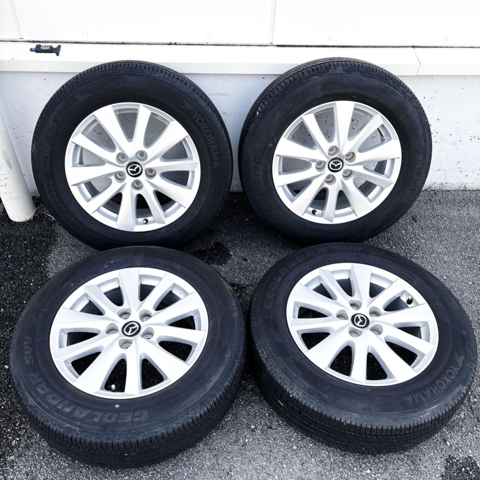 最終値下げ【送料無料！！バリ溝】マツダ CX-5 純正ホイールタイヤ 