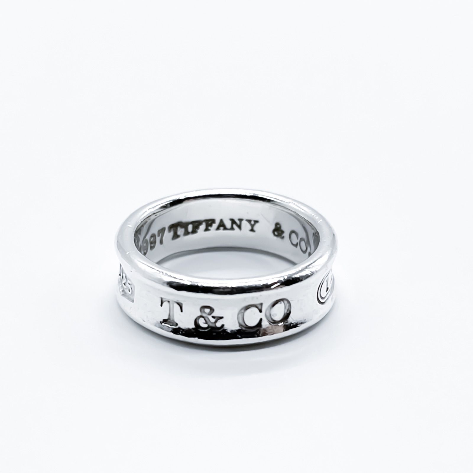 TIFFANY&Co. ティファニー ナロー リング 約10.5号 シルバー 925 TIFFANY&Co. ティファニー ナロー リング 約10.5号 シルバー 925