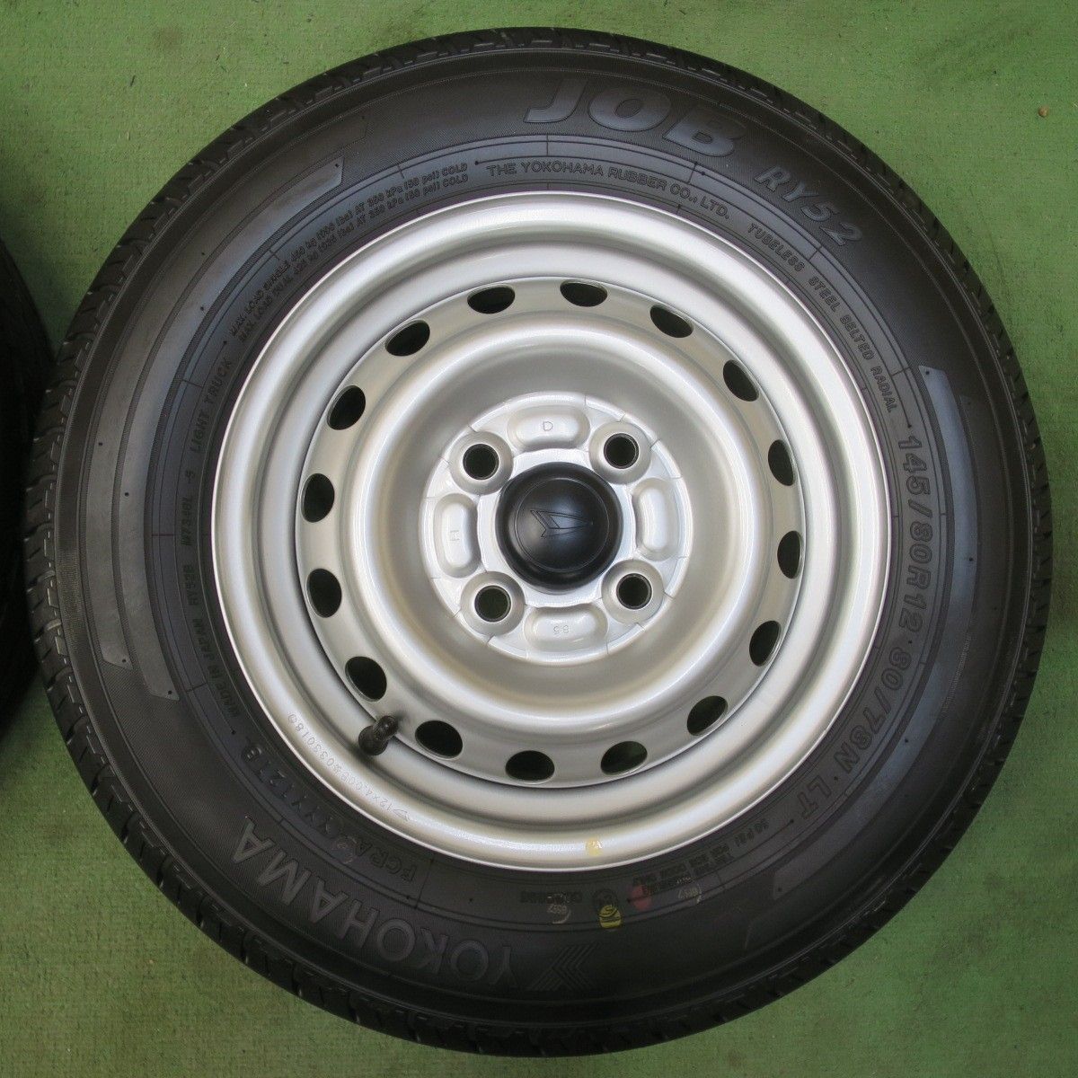 新車外し☆ダイハツ ハイゼット 等 純正 スチール 145/80R12 80/78N 