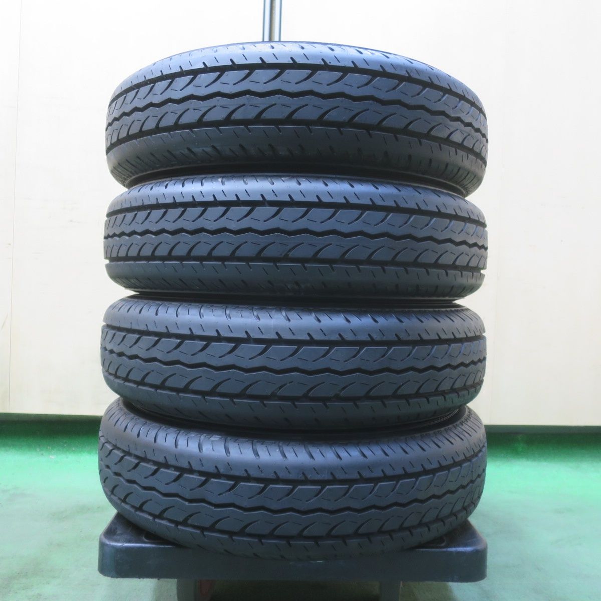 新車外し☆ダイハツ ハイゼット 等 純正 スチール 145/80R12 80/78N 