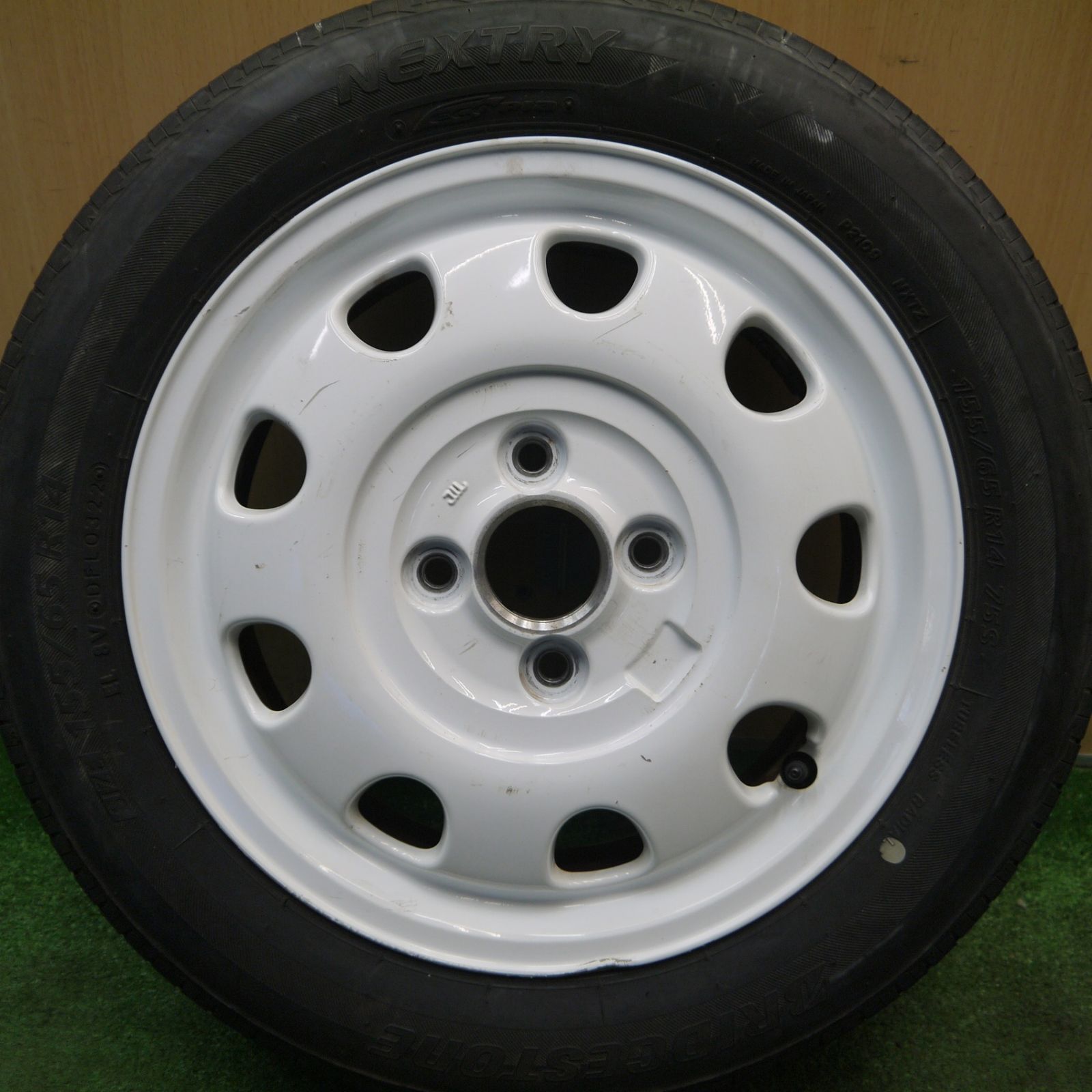 1本価格！22年☆スズキ アルト ラパン ショコラ 純正 155/65R14 