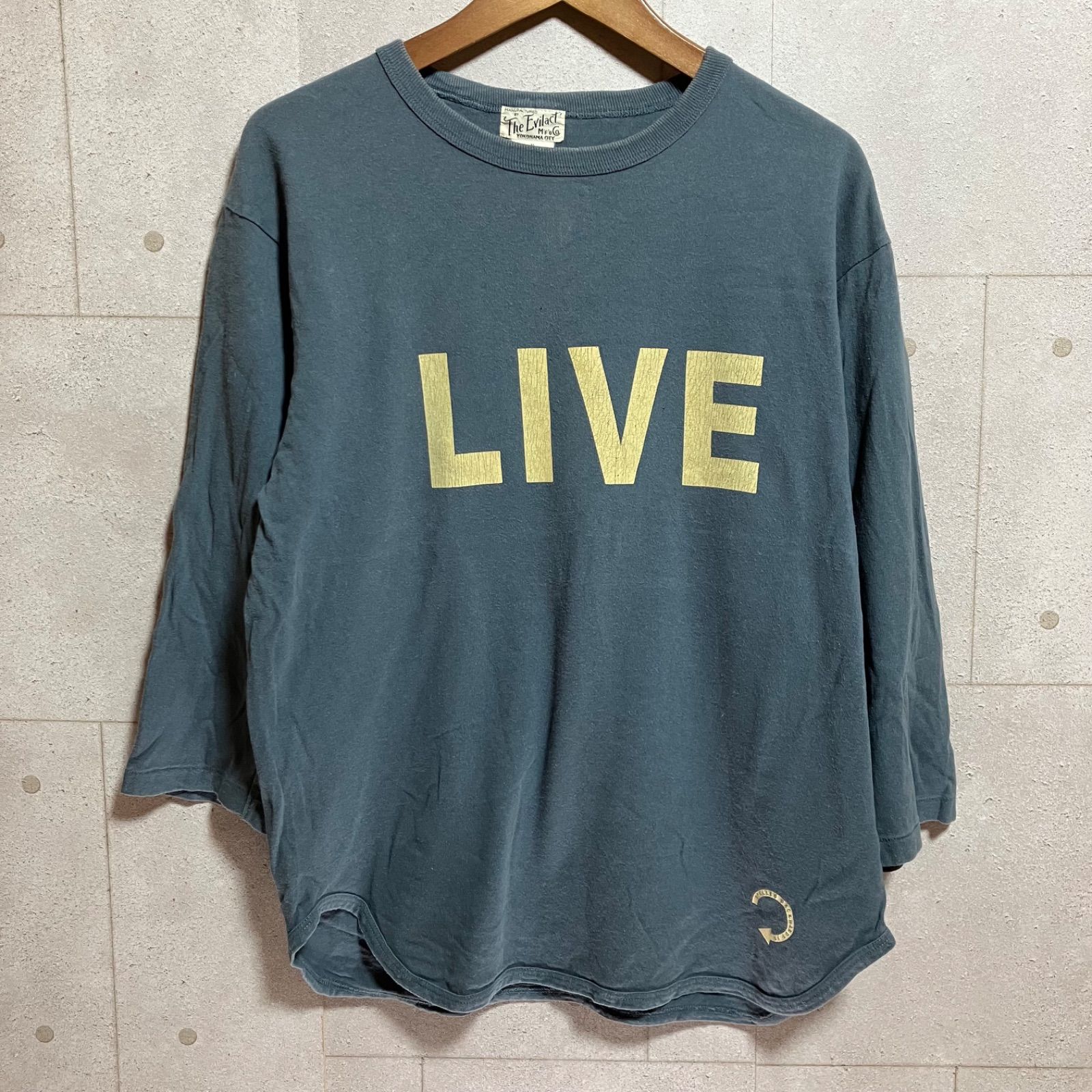 EVILACT LIVE イーブルアクト カットソー ロンT 長袖 ロングスリーブ 