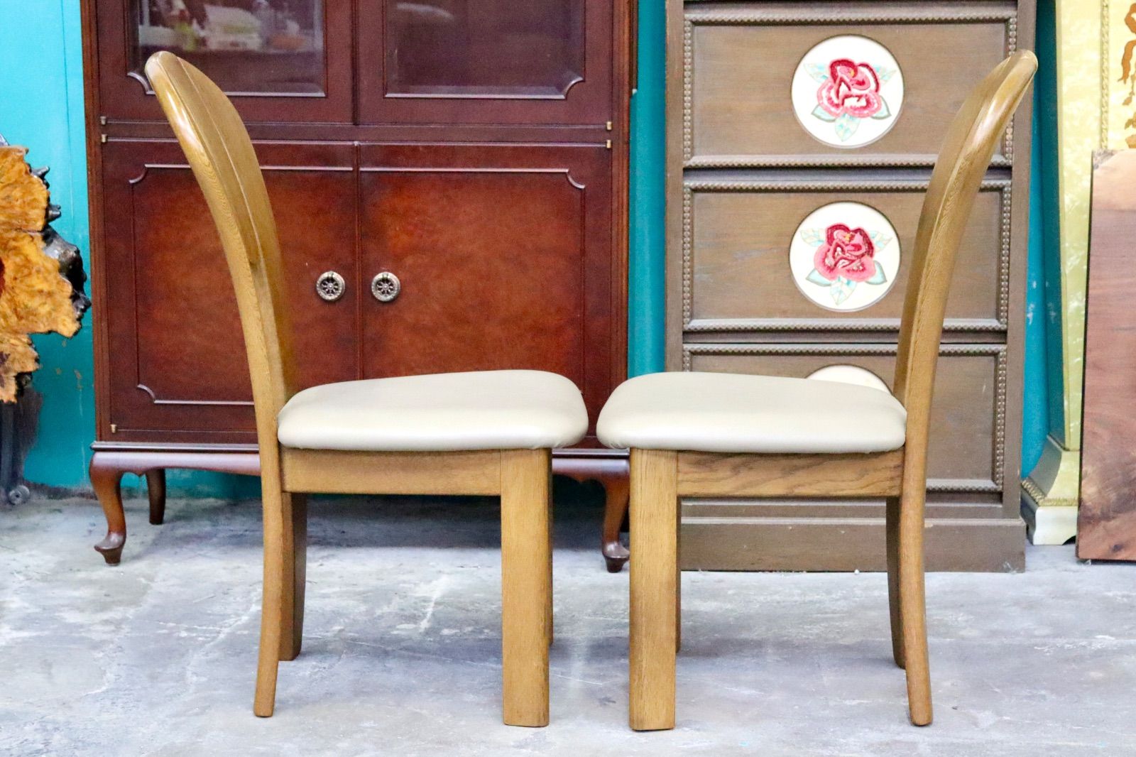 浜本工芸 ダイニングチェア 国産家具　4脚セット B×4】展示品 浜本工芸 HAMAMOTO ダイニングチェア 4脚セット / 椅子
