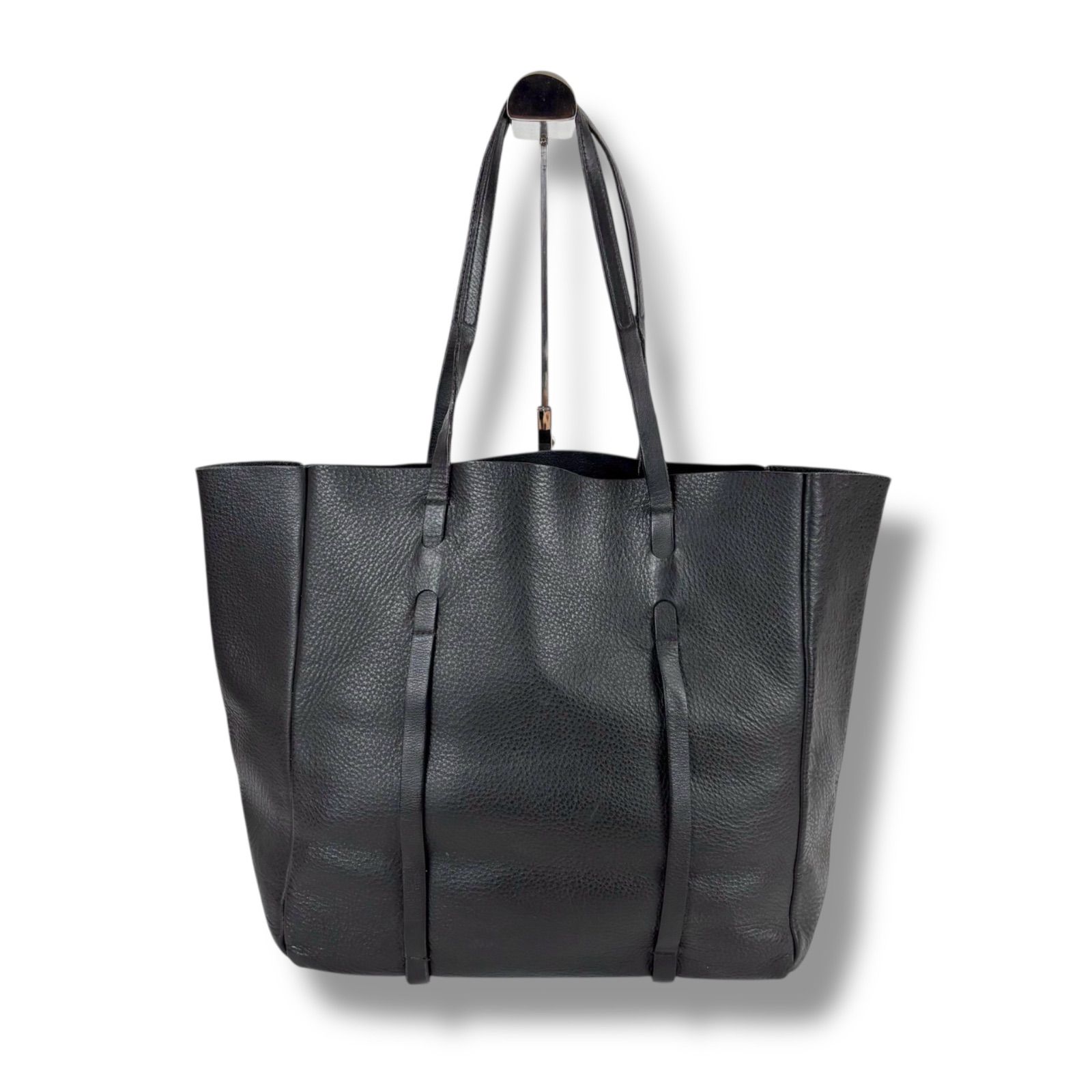 バレンシアガ BALENCIAGA エブリデイ トートバッグ レザー ブラック 黒 