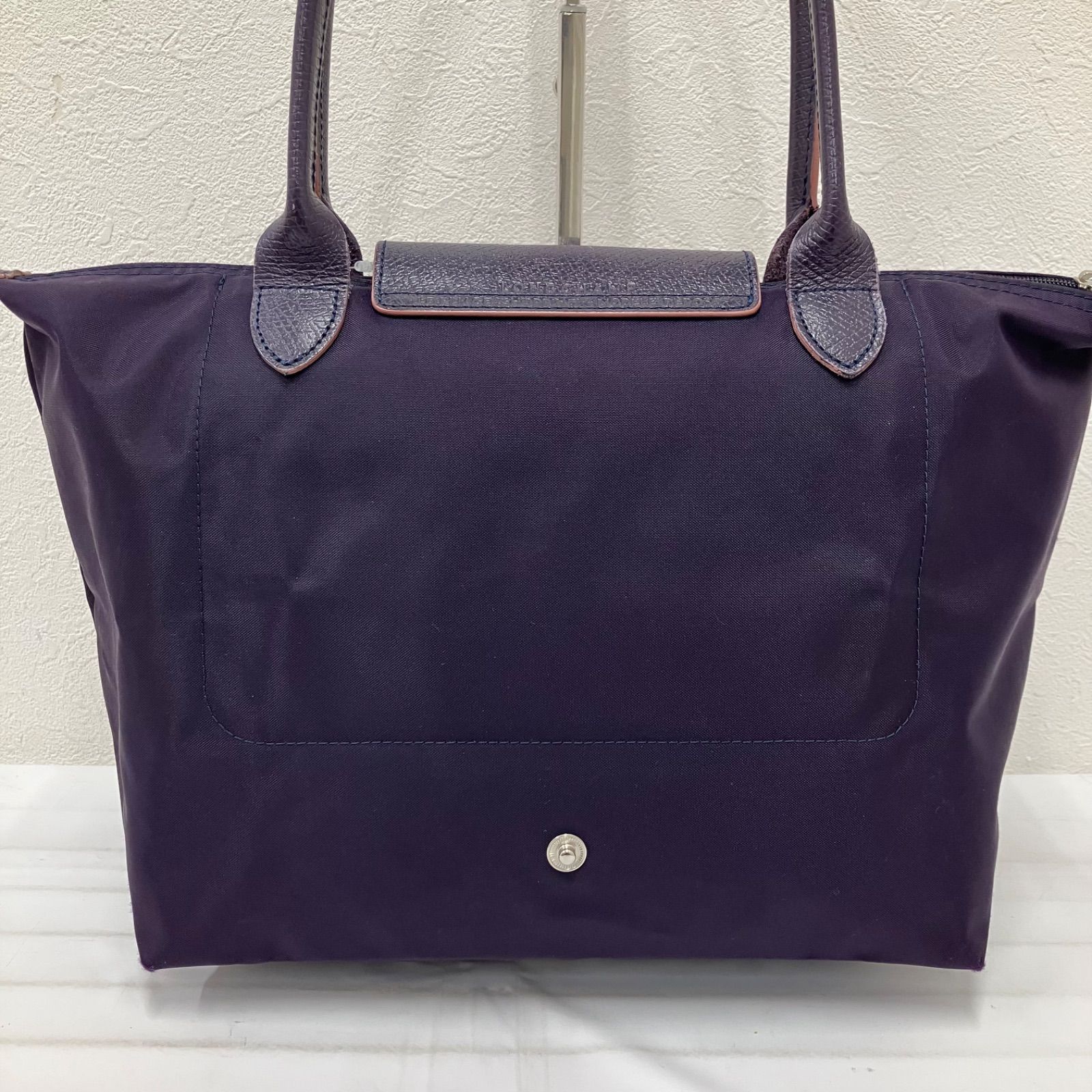 1106 LONGCHAMP ロンシャン トートバッグ ルプリアージュ パープル 