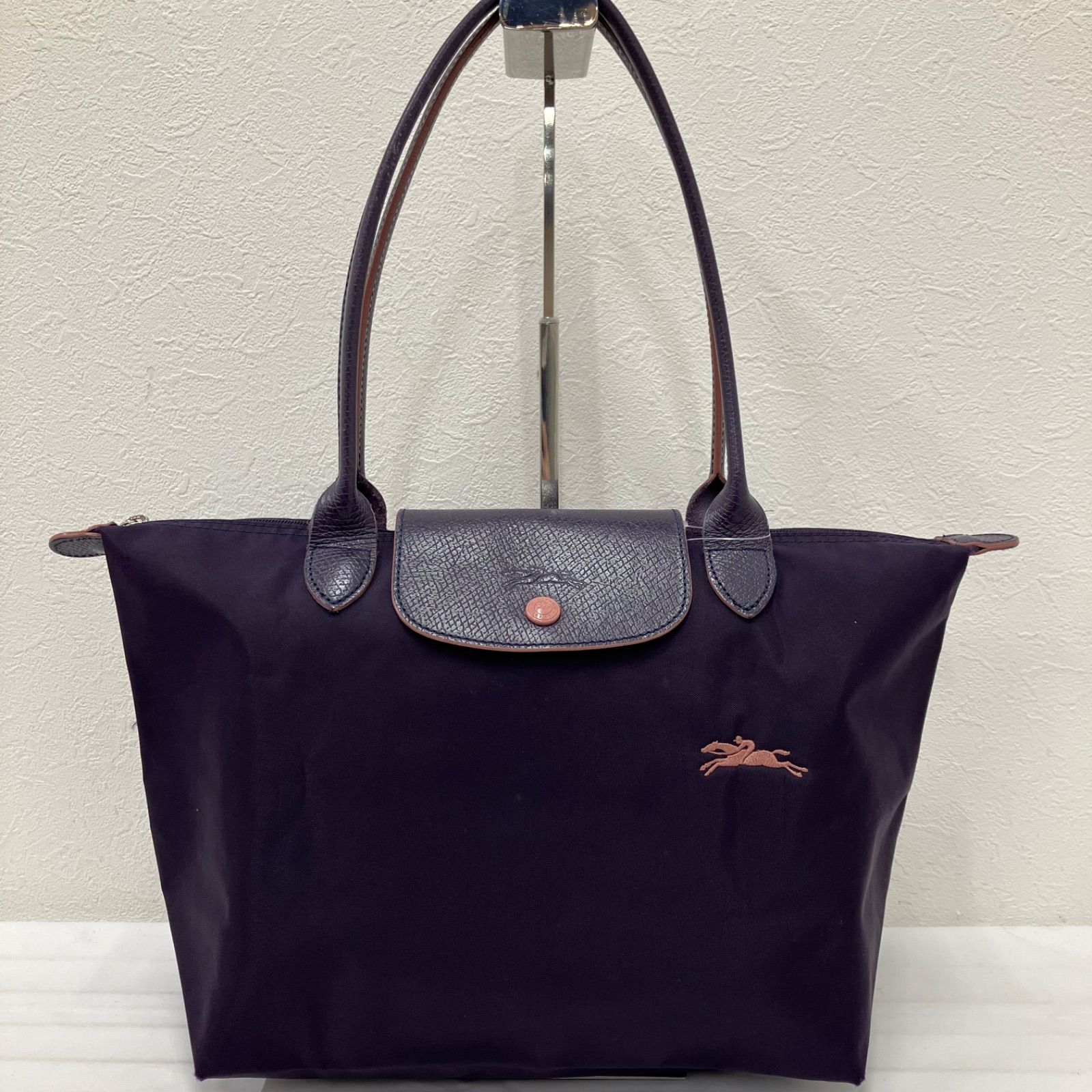 1106 LONGCHAMP ロンシャン トートバッグ ルプリアージュ パープル 