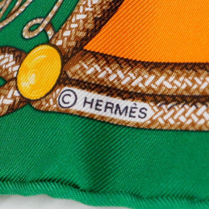 Sランク】 エルメス HERMES スカーフ カレ 45 ガヴロッシュ プチカレ