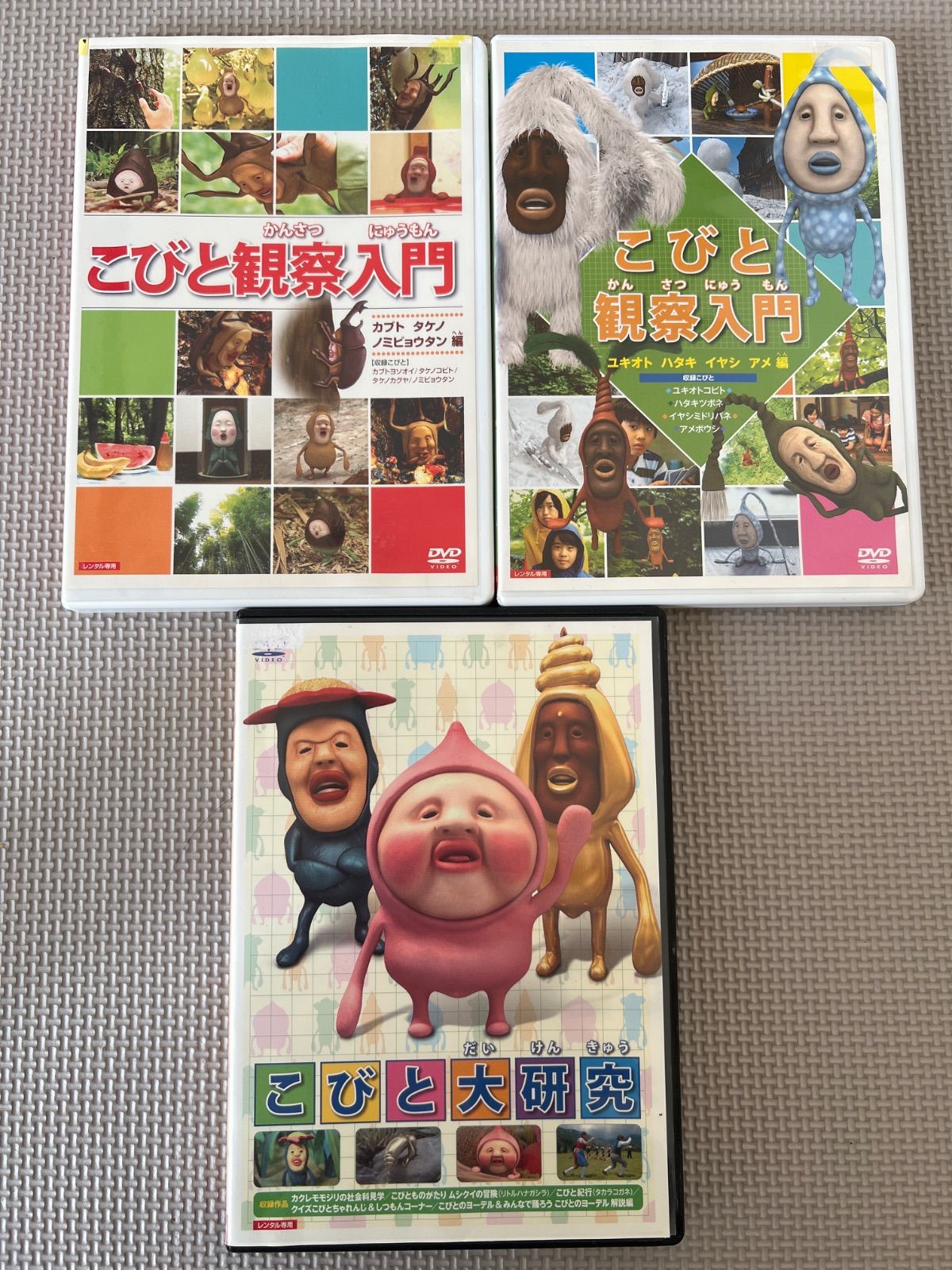 セット】 こびと観察入門 こびとづかん みんなのこびと DVD 本 セット