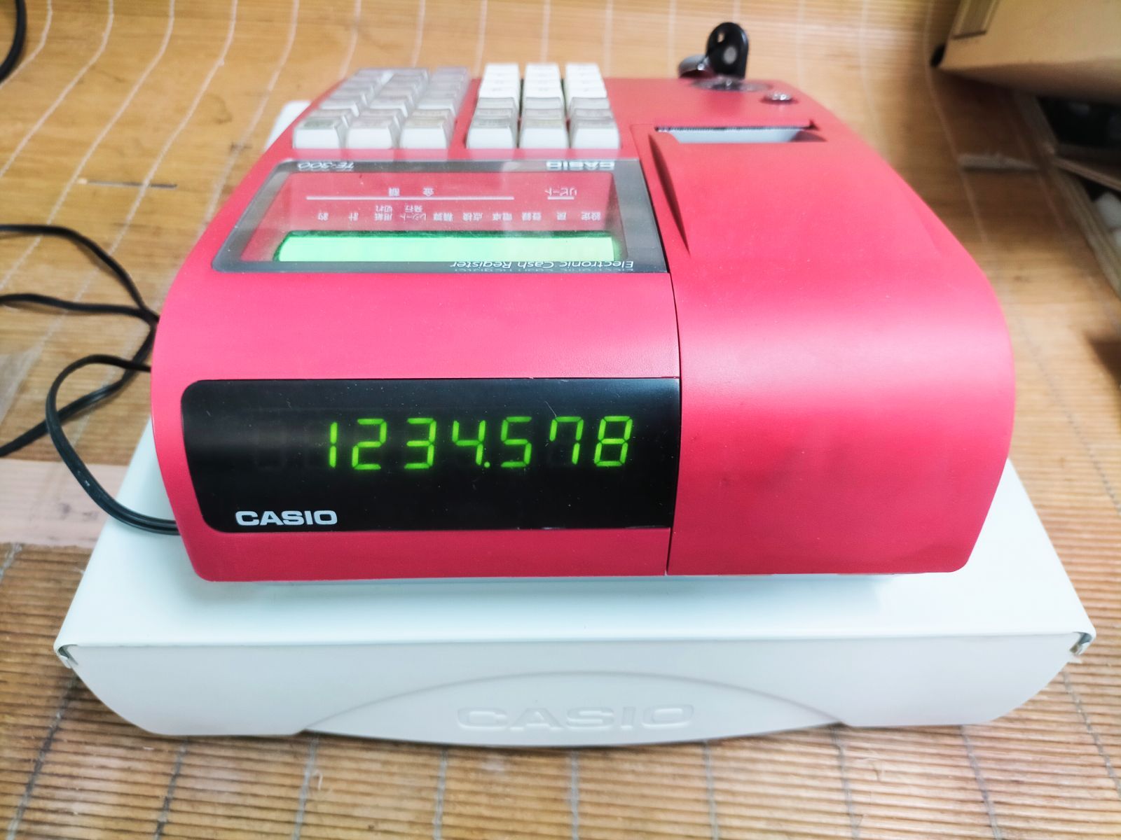 カシオレジスター TE-300 フル設定無料 送料無料人気機種 912550 カシオレジスター TE-300 フル設定無料 送料無料人気機種 912550