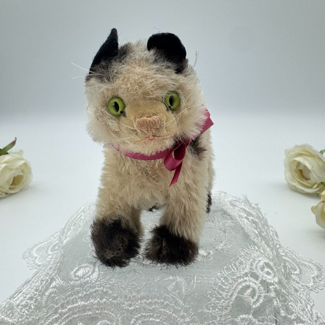 送料無料☆シュタイフ☆Young Kitty Gussy 12cm☆グッシーキャット