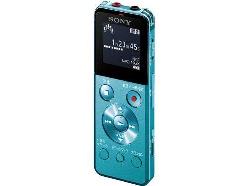中古】SONY ステレオICレコーダー FMチューナー付 4GB ブルー ICD 