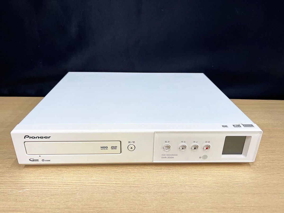 現状品】 Pioneer パイオニア DVDレコーダー DVR-330H-W - メルカリ