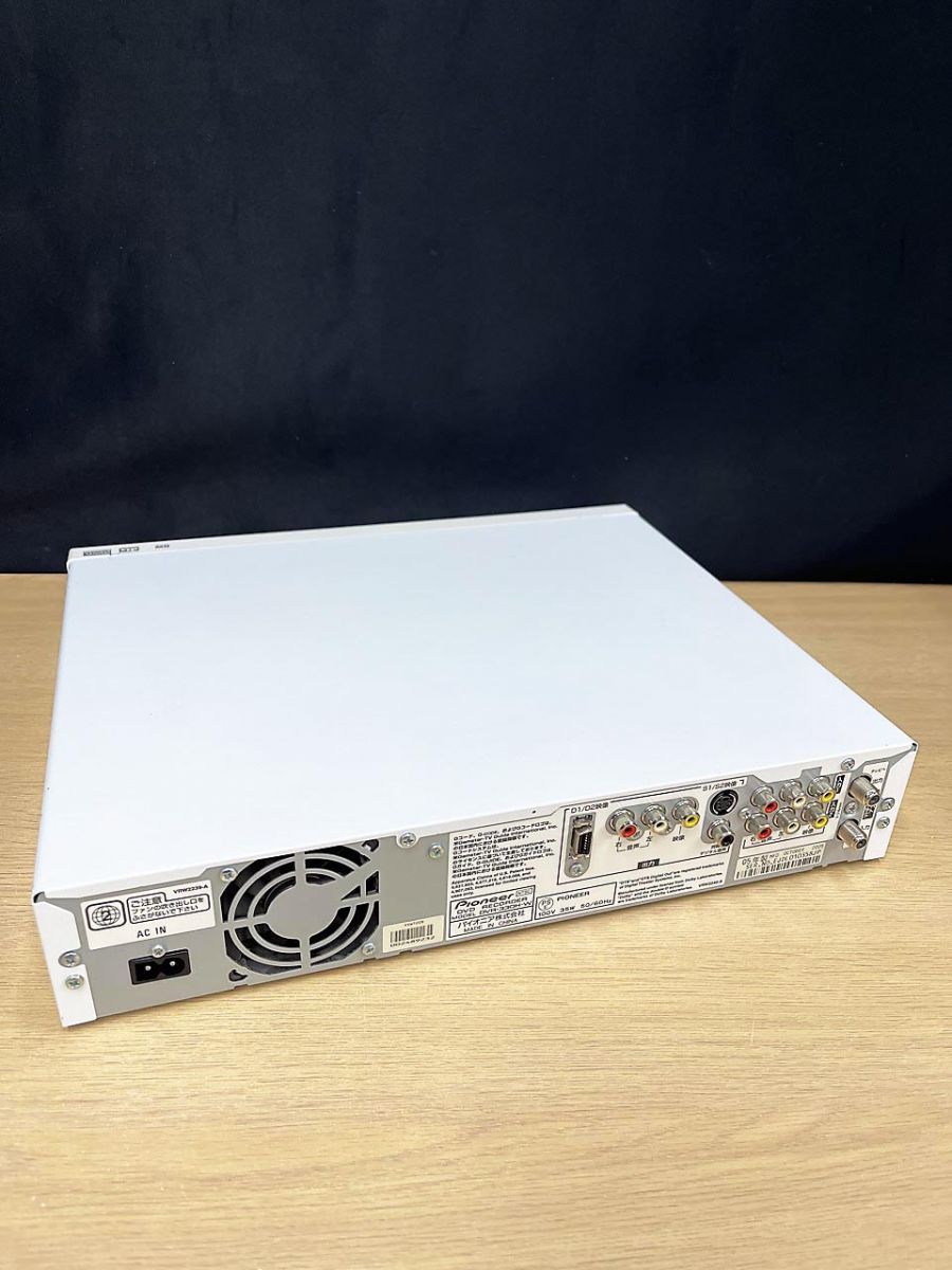 現状品】 Pioneer パイオニア DVDレコーダー DVR-330H-W - メルカリ