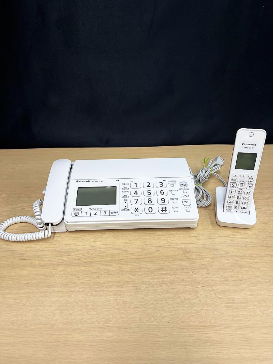 専用！新品未使用パナソニック おたっくす デジタルFAX KX-PD215 親機 