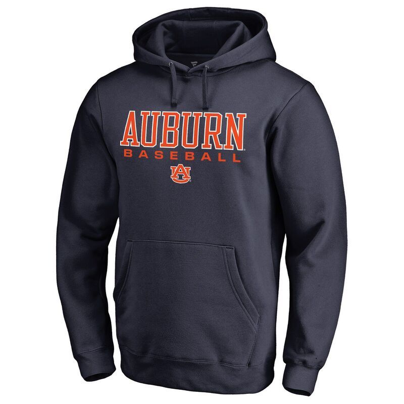 アンブランデッド メンズ トップス Tシャツ パーカー Unbranded Mens Navy Auburn Tigers True Sport Baseball Pullover Hoodie Aub Navy ネイビー