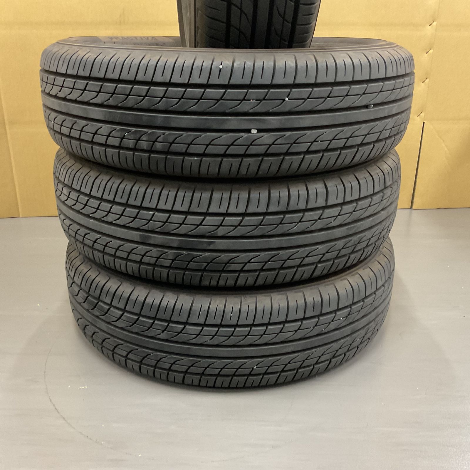 【2025年製】155/65R14 実践 PRACTIVA 4 本/日本製 PRACTIVA 155/65R14 75S サマータイヤ 2025年製 4本セット【中古
