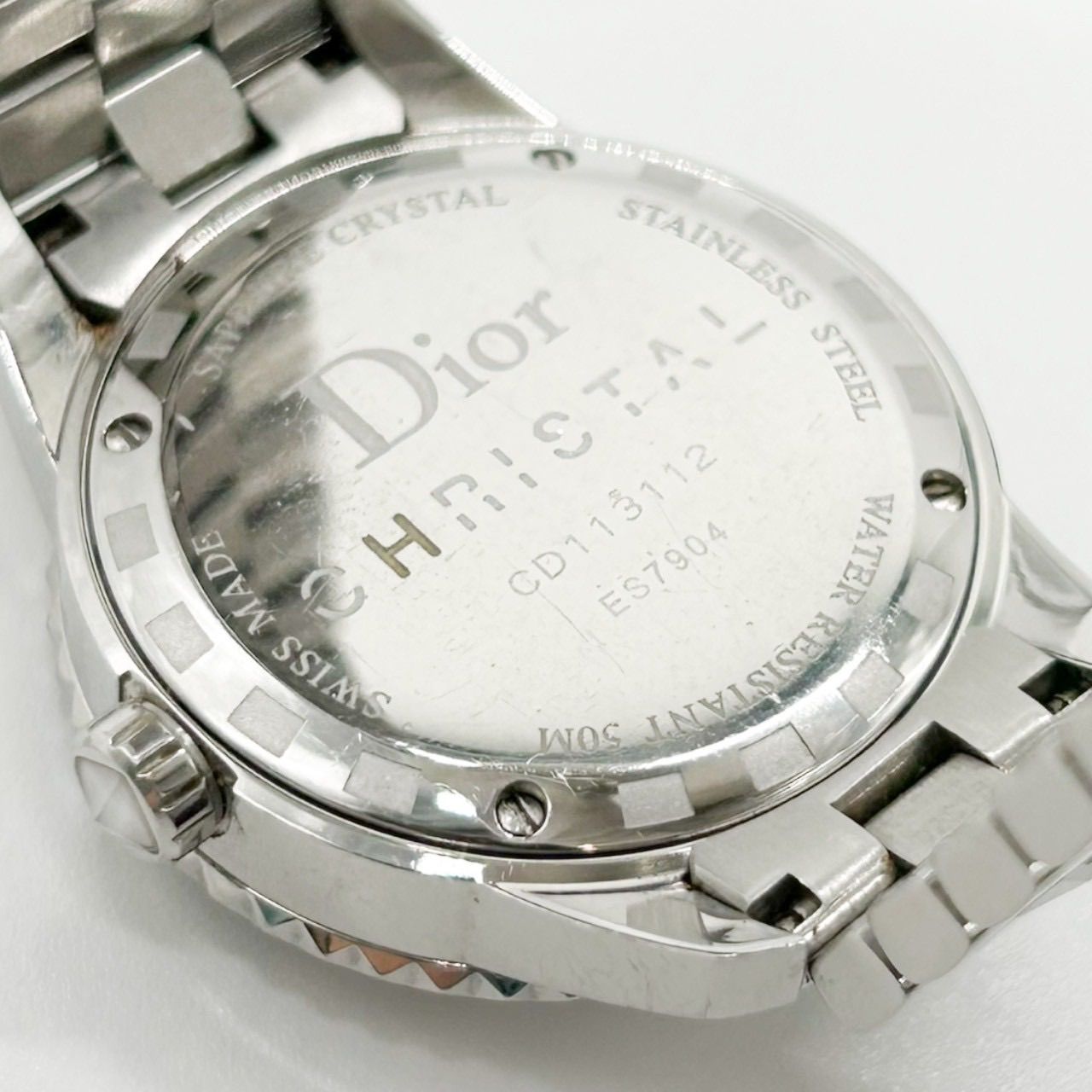 Christian Dior クリスチャンディオール ダイヤベゼル デイト 時計