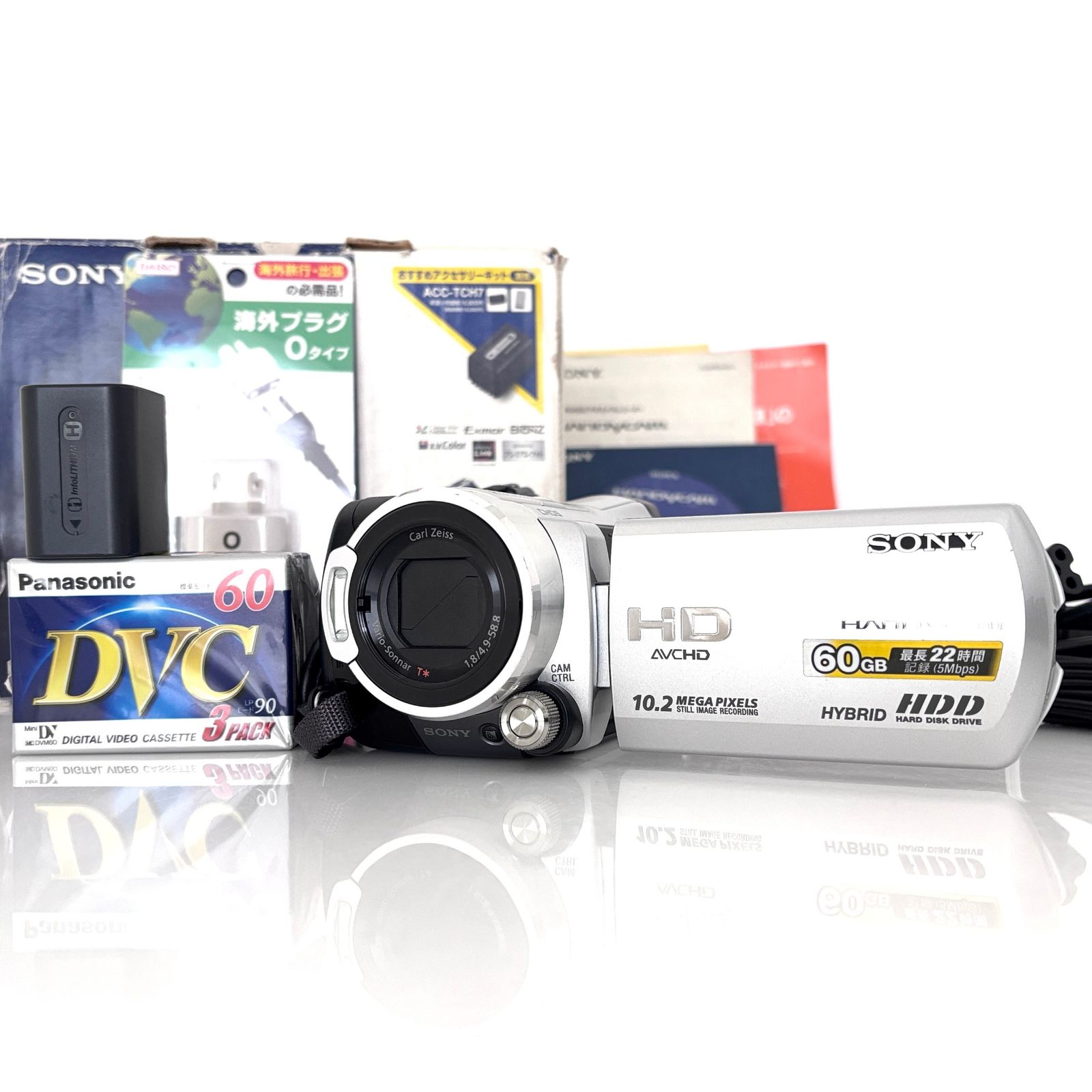 ソニー】SONY HDR-SR11 デジタルHDビデオカメラ 元箱付 付属品多数