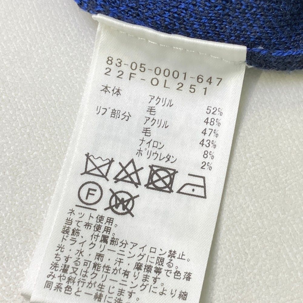 サイズ：S BEAMS GOLF ビームスゴルフ ウール混 ニットベスト チェック