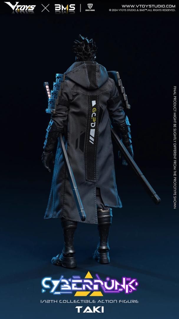 VTOYS X BMS 1/12 サイバーパンク 武士 滝 予約特典付き 未開封新品